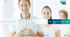 Desktop Screenshot of dr-mohr.com
